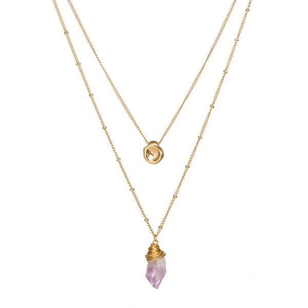 european and american fashion necklace, personality beach irregular imitation natural stone pearl multi-layer chain accessories female, Silver
european and american fashion necklace, personality beach irregular imitation natural stone pearl multi-layer chain accessories female, Silver