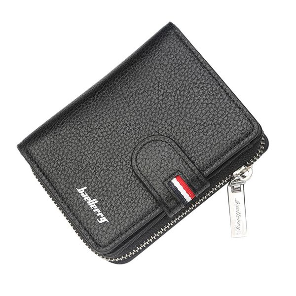 wallets style men's short wallet korean-style multi card bit buckle large capacity zipper purse, Red;black
wallets style men's short wallet korean-style multi card bit buckle large capacity zipper purse, Red;black