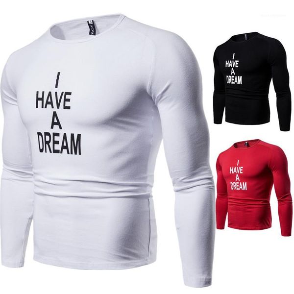 print casual shirts fashion solid color long sleeved crew neck tees mens clothing mens designer letter, White;black
print casual shirts fashion solid color long sleeved crew neck tees mens clothing mens designer letter, White;black