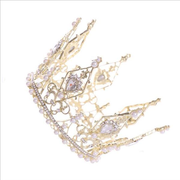 crystal vintage royal queen king tiaras big crowns men/women pageant prom diadem hair ornaments wedding hair jewelry accessories, Golden;silver
crystal vintage royal queen king tiaras big crowns men/women pageant prom diadem hair ornaments wedding hair jewelry accessories, Golden;silver