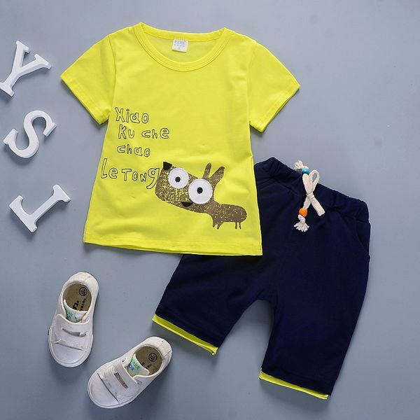 ienens 1-4y boys short sleeve t-shirt pants sets clothes baby toddler infant clothing suits kids child boy's outfits tracksuits, White 
ienens 1-4y boys short sleeve t-shirt pants sets clothes baby toddler infant clothing suits kids child boy's outfits tracksuits, White