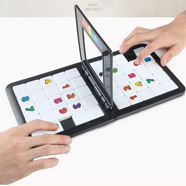 digital magic cube mathematics huarong road fun puzzle toy two-player battle game children early education toy
digital magic cube mathematics huarong road fun puzzle toy two-player battle game children early education toy