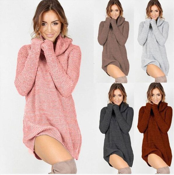 women winter sweater dress casual long knitted oversize sweaters dresses long sleeve sweaters dress pullover designer clothes, Black;gray
women winter sweater dress casual long knitted oversize sweaters dresses long sleeve sweaters dress pullover designer clothes, Black;gray