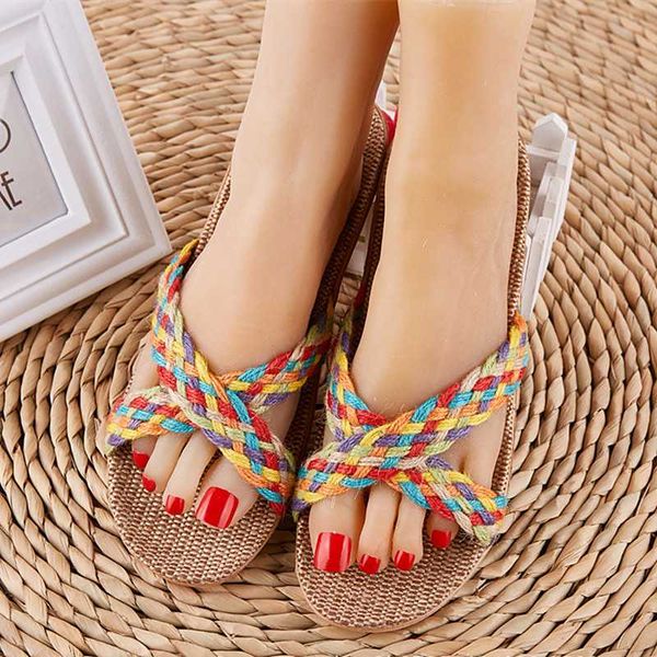slippers for women 2020 summer home woven slippers with non-slip soft soles for women men floor household, Black
slippers for women 2020 summer home woven slippers with non-slip soft soles for women men floor household, Black