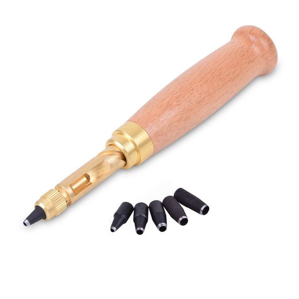leather tool hole punch screw removable book drill auto with 6 size tip 1.5-4mm
leather tool hole punch screw removable book drill auto with 6 size tip 1.5-4mm