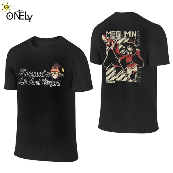 cotton kazuma is lil arch wizard konosuba megumin t shirt man's new design classic o-neck homme tee shirt
cotton kazuma is lil arch wizard konosuba megumin t shirt man's new design classic o-neck homme tee shirt