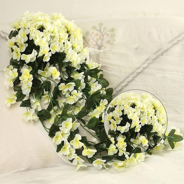 decorative flowers & wreaths artificial violet fake garland wall-mounted simulation flower vine home party wedding valentine's day deco
decorative flowers & wreaths artificial violet fake garland wall-mounted simulation flower vine home party wedding valentine's day deco