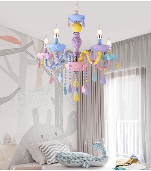 colourful crystal chandelier european candle lamp children's room american girl princess makaron rainbow chandeliers
colourful crystal chandelier european candle lamp children's room american girl princess makaron rainbow chandeliers