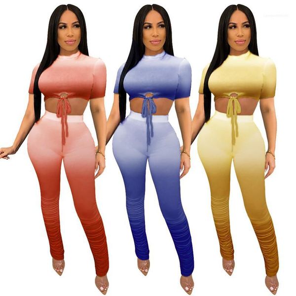 womens designer two piece sets tracksuits gradient boyfriend styles womens 2pcs solid color long pants short sleeve o neck casual sets, White
womens designer two piece sets tracksuits gradient boyfriend styles womens 2pcs solid color long pants short sleeve o neck casual sets, White