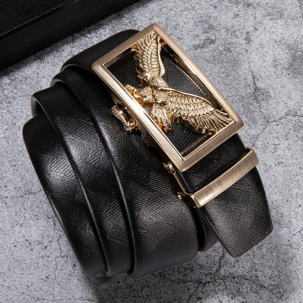2020 new designer belts for men business black genuine leather belt with eagle gold automatic buckle luxury belts, Black;brown
2020 new designer belts for men business black genuine leather belt with eagle gold automatic buckle luxury belts, Black;brown