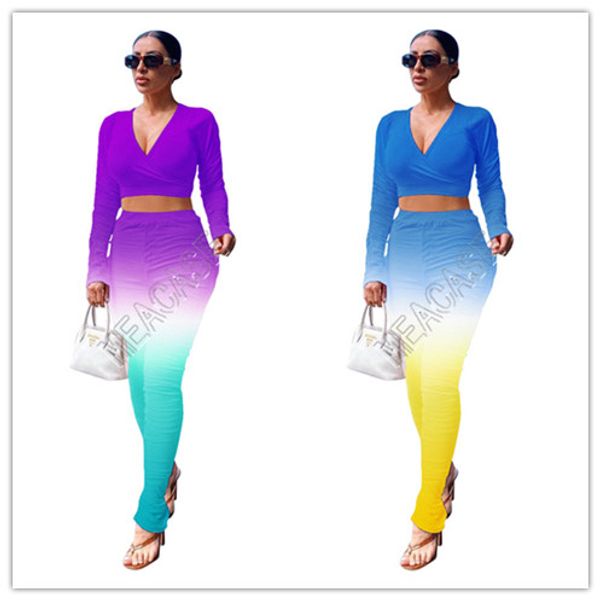 женщины с длинными рукавами tracksuit v-образным вырезом crop top брюки плиссе outfit толстовки legging брюки из двух частей комплекты дизай, White
женщины с длинными рукавами tracksuit v-образным вырезом crop top брюки плиссе outfit толстовки legging брюки из двух частей комплекты дизай, White