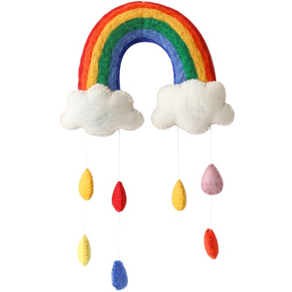 cloud hanging decoration toy rainbow raindrop children room kids tent wall art 
cloud hanging decoration toy rainbow raindrop children room kids tent wall art