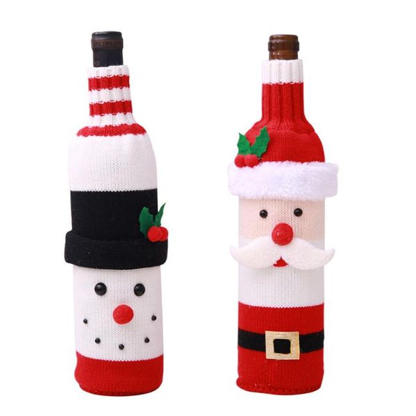 christmas red wine bottle bag elastic knitted polyester christmas decorations wine bottles bags sn3173
christmas red wine bottle bag elastic knitted polyester christmas decorations wine bottles bags sn3173
