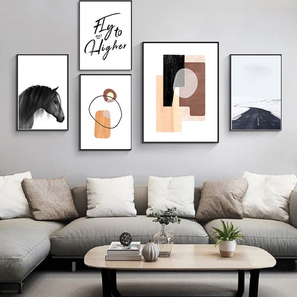 modern abstract line geometric black horse wall art canvas painting nordic posters and print wall pictures for living room decor
modern abstract line geometric black horse wall art canvas painting nordic posters and print wall pictures for living room decor