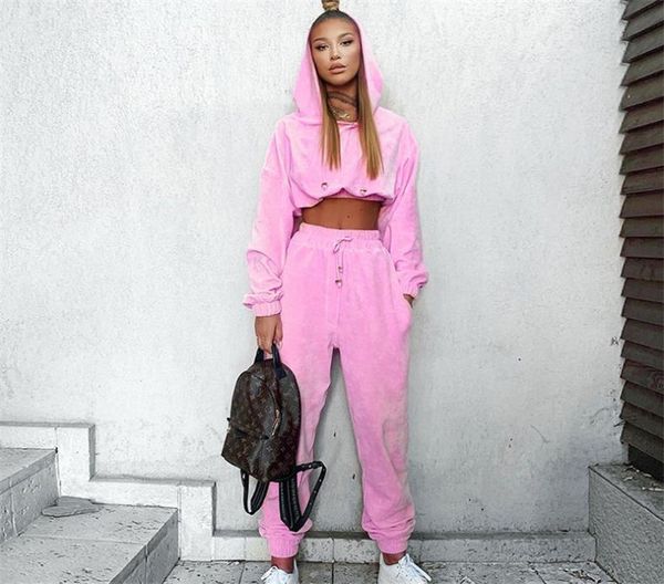 2020 women's 2 piece clothing set autumn long sleeve hooded crop pants tracksuit yoga sportswear sweatsuit casual outfits ly828, White
2020 women's 2 piece clothing set autumn long sleeve hooded crop pants tracksuit yoga sportswear sweatsuit casual outfits ly828, White