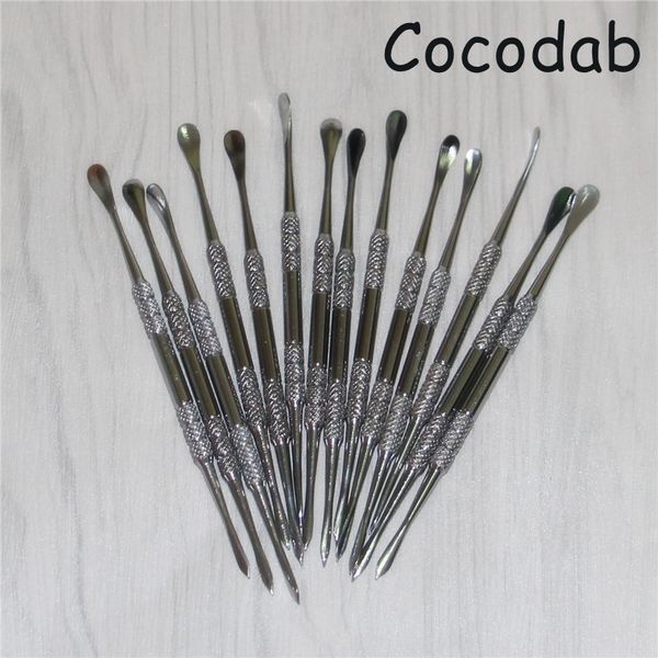 120mm wax carving dab tool silicone nectar stainless steel wax dabber tools smoking metal dab tools
120mm wax carving dab tool silicone nectar stainless steel wax dabber tools smoking metal dab tools