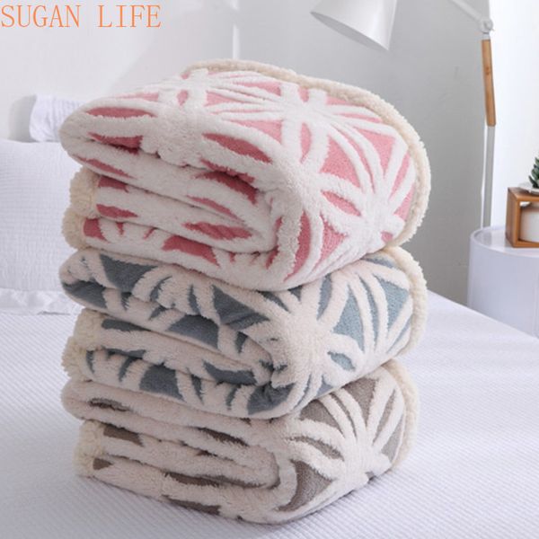160*210cm winter soft blanket fleece geometric pattern fashion blankets sofa throw on bed cover sheet keep warm thick blanket
160*210cm winter soft blanket fleece geometric pattern fashion blankets sofa throw on bed cover sheet keep warm thick blanket