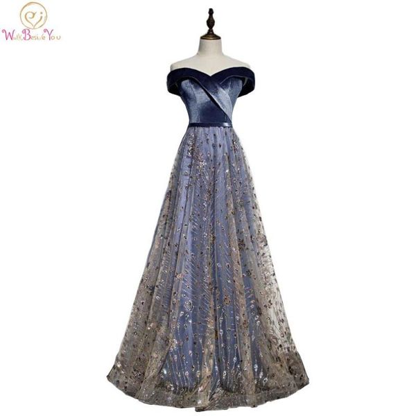 blue long prom dresses abendkleider velour sequin off shoulder sweetheart a line vestidos de graduacion evening gowns cheap, White;black
blue long prom dresses abendkleider velour sequin off shoulder sweetheart a line vestidos de graduacion evening gowns cheap, White;black
