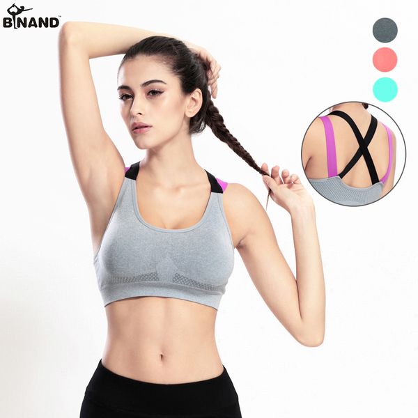 contrast color backless padded camisole straps women sports bra quick dry seamless push up light weight gym fitness athletic bra, White;black
contrast color backless padded camisole straps women sports bra quick dry seamless push up light weight gym fitness athletic bra, White;black