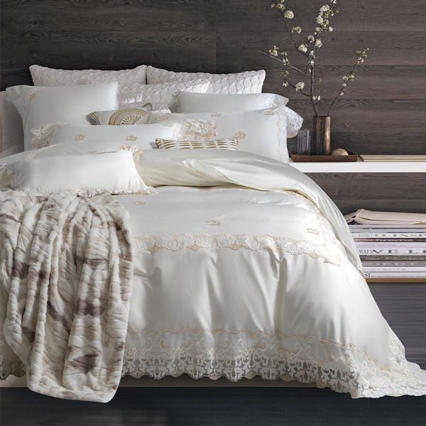 bedding sets luxury 120s egyptian cotton white embroidered set king lace edge royal duvet cover bed sheet 4/6pcs
bedding sets luxury 120s egyptian cotton white embroidered set king lace edge royal duvet cover bed sheet 4/6pcs