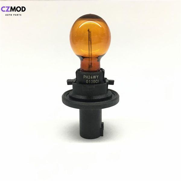 czmod original ph24wy 12v 24w amber color turn signal light car bulb ph24wy car accessories(used) 
czmod original ph24wy 12v 24w amber color turn signal light car bulb ph24wy car accessories(used)