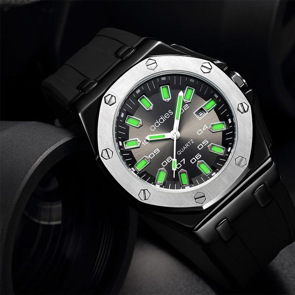 addies 2020 mens watches cold luminous 30m waterproof business wristwatch mens clock male fashion sports watch, Slivery;brown
addies 2020 mens watches cold luminous 30m waterproof business wristwatch mens clock male fashion sports watch, Slivery;brown