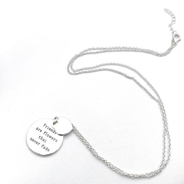 2020 european and american popular simple blessing letters female necklace small pendant, Silver
2020 european and american popular simple blessing letters female necklace small pendant, Silver