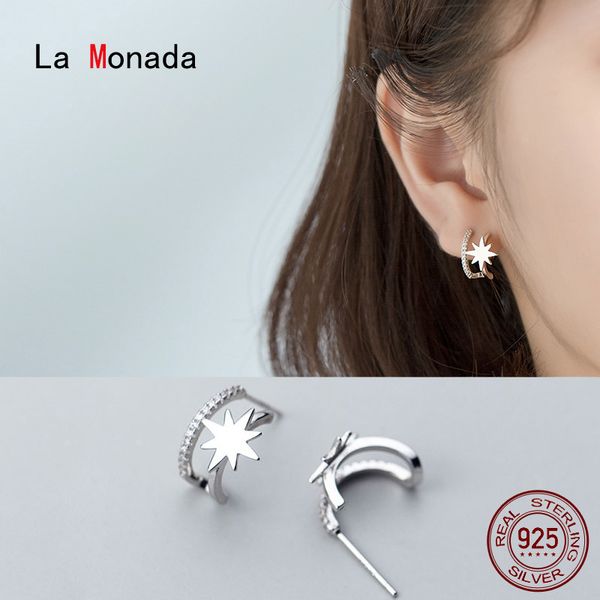 other la monada star double layer earings studs 925 sterling silver fine jewelry minimalist stud earrings for women korean, Golden;silver
other la monada star double layer earings studs 925 sterling silver fine jewelry minimalist stud earrings for women korean, Golden;silver