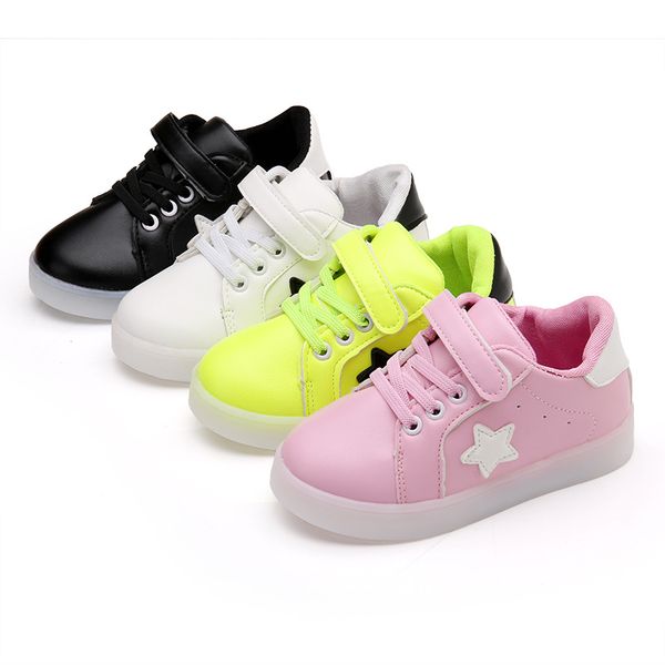 2020 new kids glowing shoes for girls boys luminous shoes led light up sneakers tenis led infantil soft fashion 13.5-18cm stars, Black
2020 new kids glowing shoes for girls boys luminous shoes led light up sneakers tenis led infantil soft fashion 13.5-18cm stars, Black