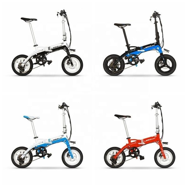 a6 factory supply electric bike 48v 240w 36v 8.7ah l g lithium battery folding e-bike 14inch mini bike, Silver;blue
a6 factory supply electric bike 48v 240w 36v 8.7ah l g lithium battery folding e-bike 14inch mini bike, Silver;blue