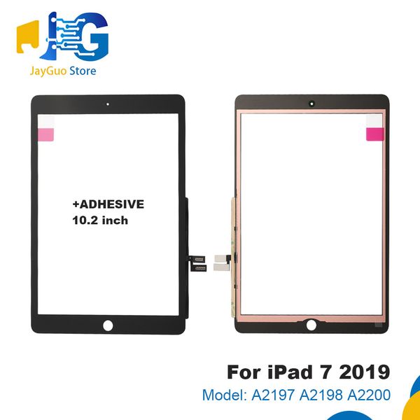 for ipad 7 7th gen 2019 version a2197 a2200 a2198 touch screen digitizer front outer panel glass 10.2 inch with adhesive
for ipad 7 7th gen 2019 version a2197 a2200 a2198 touch screen digitizer front outer panel glass 10.2 inch with adhesive