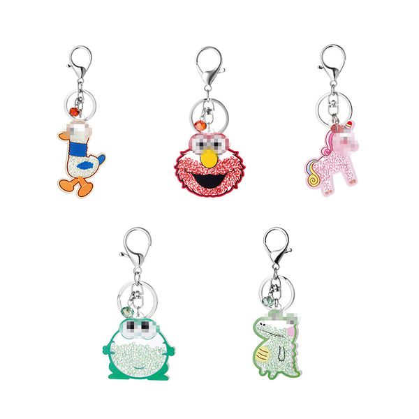 new acrylic transparent rhinestone keychain pendant creative cute cartoon animal model lady bag ornament cute small jewelry gift, Silver
new acrylic transparent rhinestone keychain pendant creative cute cartoon animal model lady bag ornament cute small jewelry gift, Silver