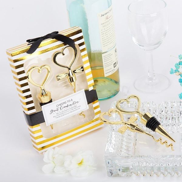 two set bride 6boxes=12pcs favor wine ser groom wedding hearts bottle new opener souvenirs gold wholesale color loveshop01 ecuuu
two set bride 6boxes=12pcs favor wine ser groom wedding hearts bottle new opener souvenirs gold wholesale color loveshop01 ecuuu