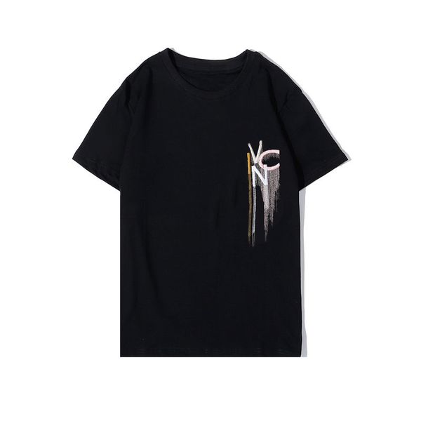 fashion mens t shirt 2020 famous street letter embroidery short sleeve shirts 20ss men women couples style hip hop casual tee, White;black
fashion mens t shirt 2020 famous street letter embroidery short sleeve shirts 20ss men women couples style hip hop casual tee, White;black