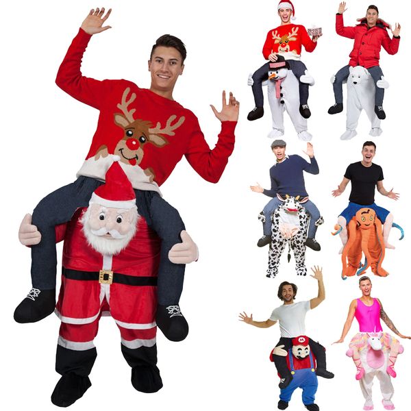 santa claus ride on costumes animal fancy party cosplay pants christmas costumes snowman halloween costumes, White
santa claus ride on costumes animal fancy party cosplay pants christmas costumes snowman halloween costumes, White