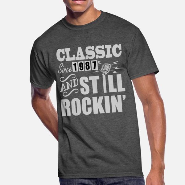classic 1987 a t shirt men customize cotton round collar leisure anti-wrinkle new style summer style outfit shirt, White;black
classic 1987 a t shirt men customize cotton round collar leisure anti-wrinkle new style summer style outfit shirt, White;black