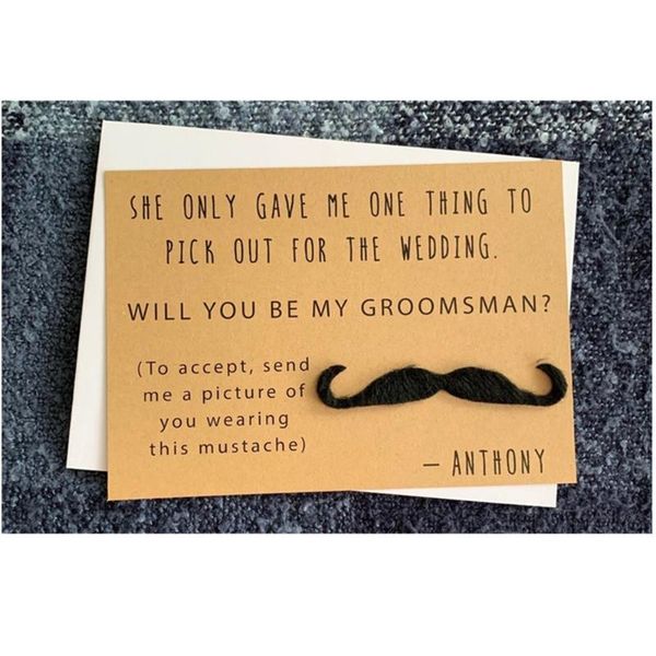 greeting cards will you be my groomsmen custom wedding card funny ring bearer groomsman gifts man
greeting cards will you be my groomsmen custom wedding card funny ring bearer groomsman gifts man