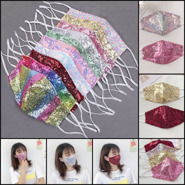 50pcs dhl fashion bling 3d washable reusable face mask pm2.5 shield sequins shiny face cover mount masks anti-dust cloth mask for adults
50pcs dhl fashion bling 3d washable reusable face mask pm2.5 shield sequins shiny face cover mount masks anti-dust cloth mask for adults