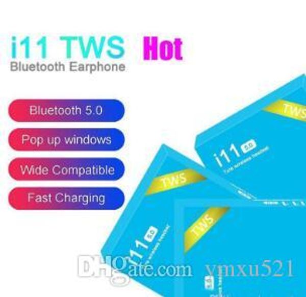 dhl stock i11 tws wireless bluetooth headphones earbuds with twins mini earbuds for i11 5.0 touch blue box i7s i9s i12 i9000
dhl stock i11 tws wireless bluetooth headphones earbuds with twins mini earbuds for i11 5.0 touch blue box i7s i9s i12 i9000