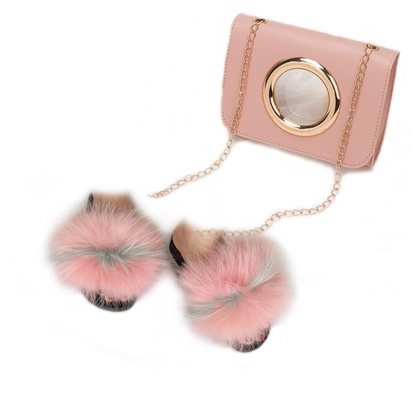 shoulder bag women bags fashion brand jelly bag crossbody bags jelly purse handbag with real fur slippers women flip flops, Black
shoulder bag women bags fashion brand jelly bag crossbody bags jelly purse handbag with real fur slippers women flip flops, Black