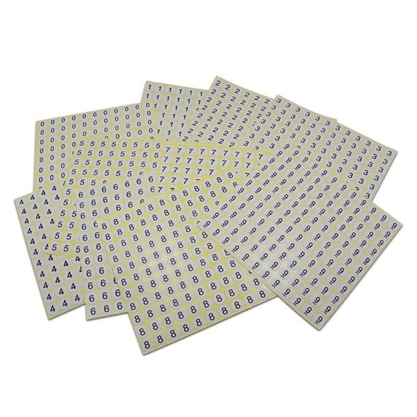 greeting cards 70 sheets/lot white round self adhesive sticker labels tag numbers printed 0 - 9 self-adhesive for school office
greeting cards 70 sheets/lot white round self adhesive sticker labels tag numbers printed 0 - 9 self-adhesive for school office