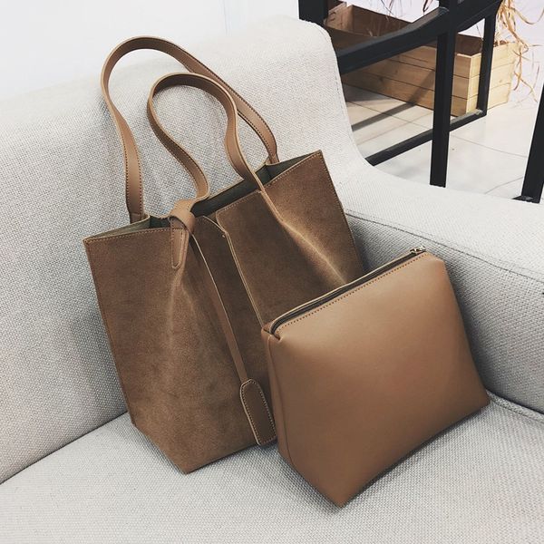 abdb-women suede handbags soft leather women bag 2pcs handbags set female shoulder bags large casual tote bags
abdb-women suede handbags soft leather women bag 2pcs handbags set female shoulder bags large casual tote bags