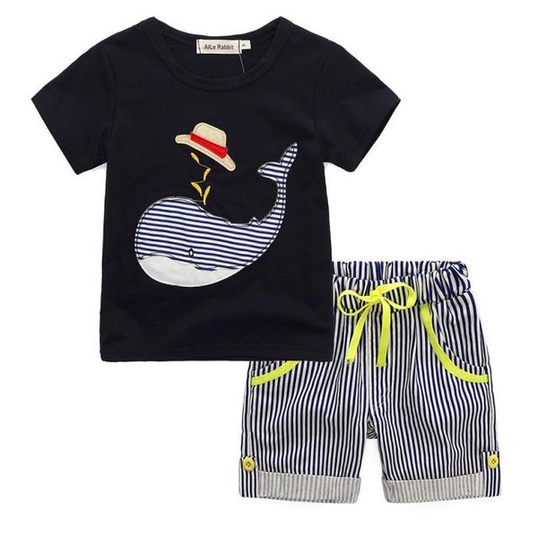 toddler baby boy cartoon t-shirt striped short pants outfit set delicate whale print kids clothes august 8, White
toddler baby boy cartoon t-shirt striped short pants outfit set delicate whale print kids clothes august 8, White