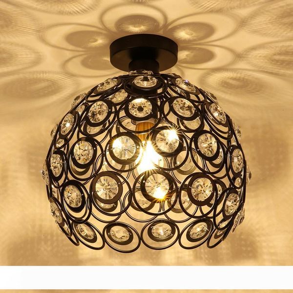 modern crystal ceiling light creative white black ceiling lamp for balcony hall hallway parlor bedroom home lighting g869
modern crystal ceiling light creative white black ceiling lamp for balcony hall hallway parlor bedroom home lighting g869