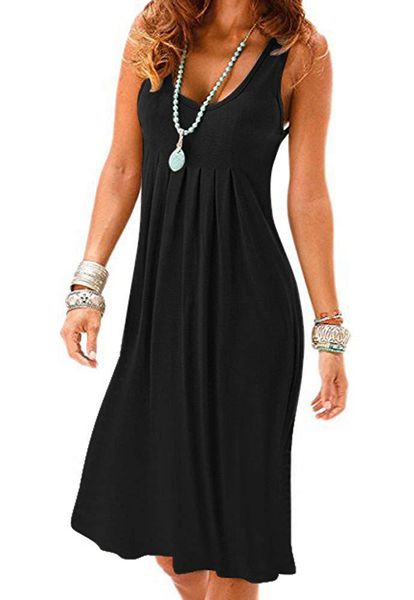 fashion women summer dresses casual sleeveless womens dress ladies streetwear shirt dresses size s-2xl, Black;gray
fashion women summer dresses casual sleeveless womens dress ladies streetwear shirt dresses size s-2xl, Black;gray
