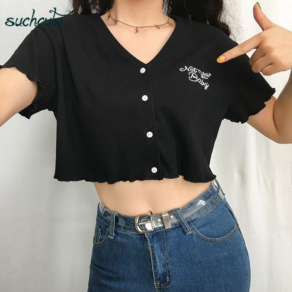 suchcute shirts for women with print button v-neck clothes summer 2020 vintage korean style casual harajuku female, White
suchcute shirts for women with print button v-neck clothes summer 2020 vintage korean style casual harajuku female, White
