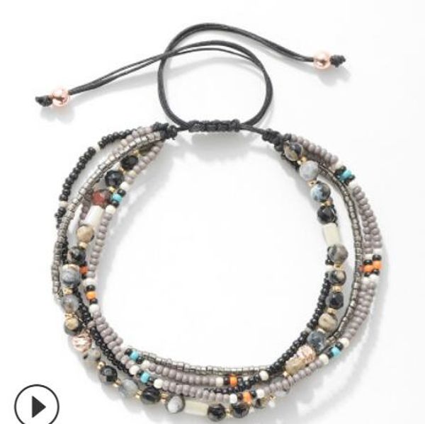 jewelry bracelets for women beaded multilayer handmade bohemian couple bracelets fashion of shipping, Black
jewelry bracelets for women beaded multilayer handmade bohemian couple bracelets fashion of shipping, Black