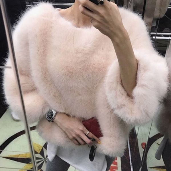 faux fur pullover female o neck long sleeve women's sweatshirt warm plus thick fashion autumn winter, Black
faux fur pullover female o neck long sleeve women's sweatshirt warm plus thick fashion autumn winter, Black
