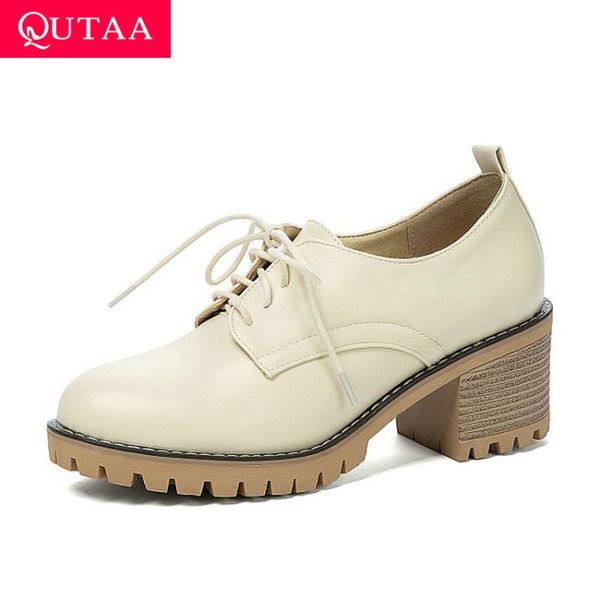 qutaa 2021 повседневный круглый toe квадратный каблук одиночные обувь кожа pu женщин насосы весна осень узелок женская обувь большого размер, Black
qutaa 2021 повседневный круглый toe квадратный каблук одиночные обувь кожа pu женщин насосы весна осень узелок женская обувь большого размер, Black