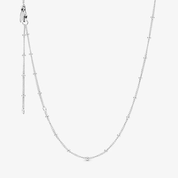genuine 925 sterling silver beaded chain necklace for women fine jewelry statement necklaces colgantes collier femme
genuine 925 sterling silver beaded chain necklace for women fine jewelry statement necklaces colgantes collier femme